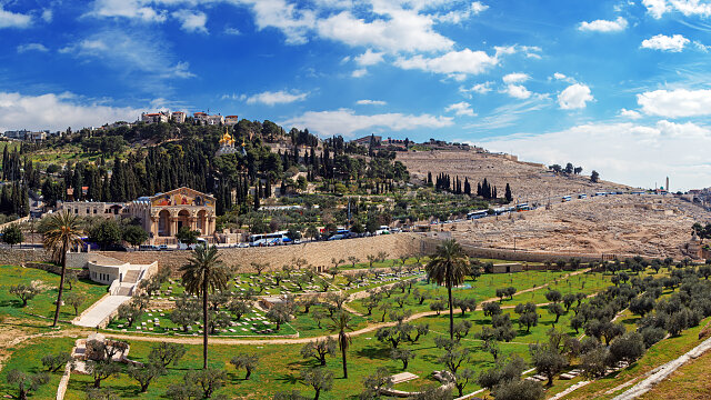 mount of olives jerusalem israel 1
